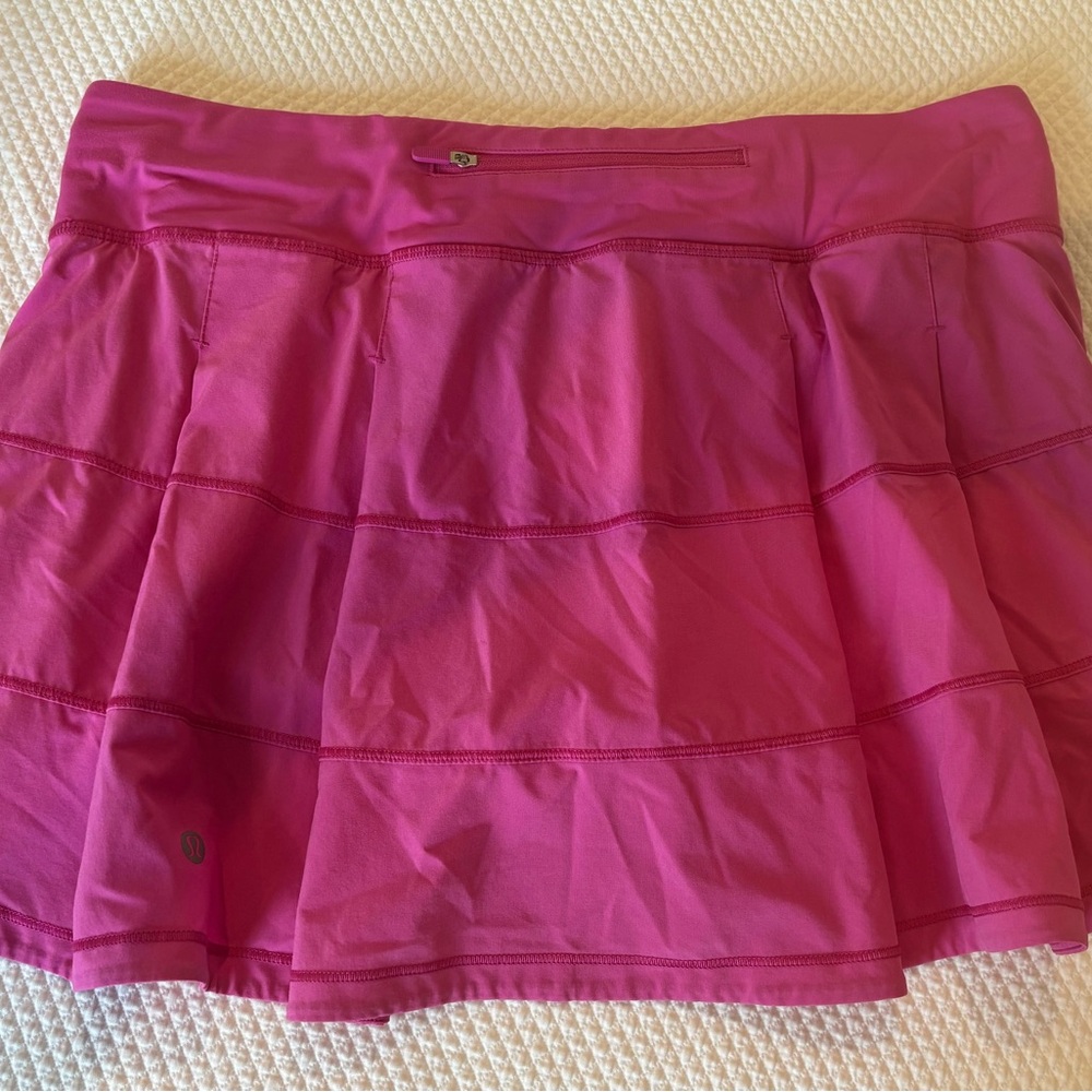 lululemon Sonic Pink Pace Rival Skirt